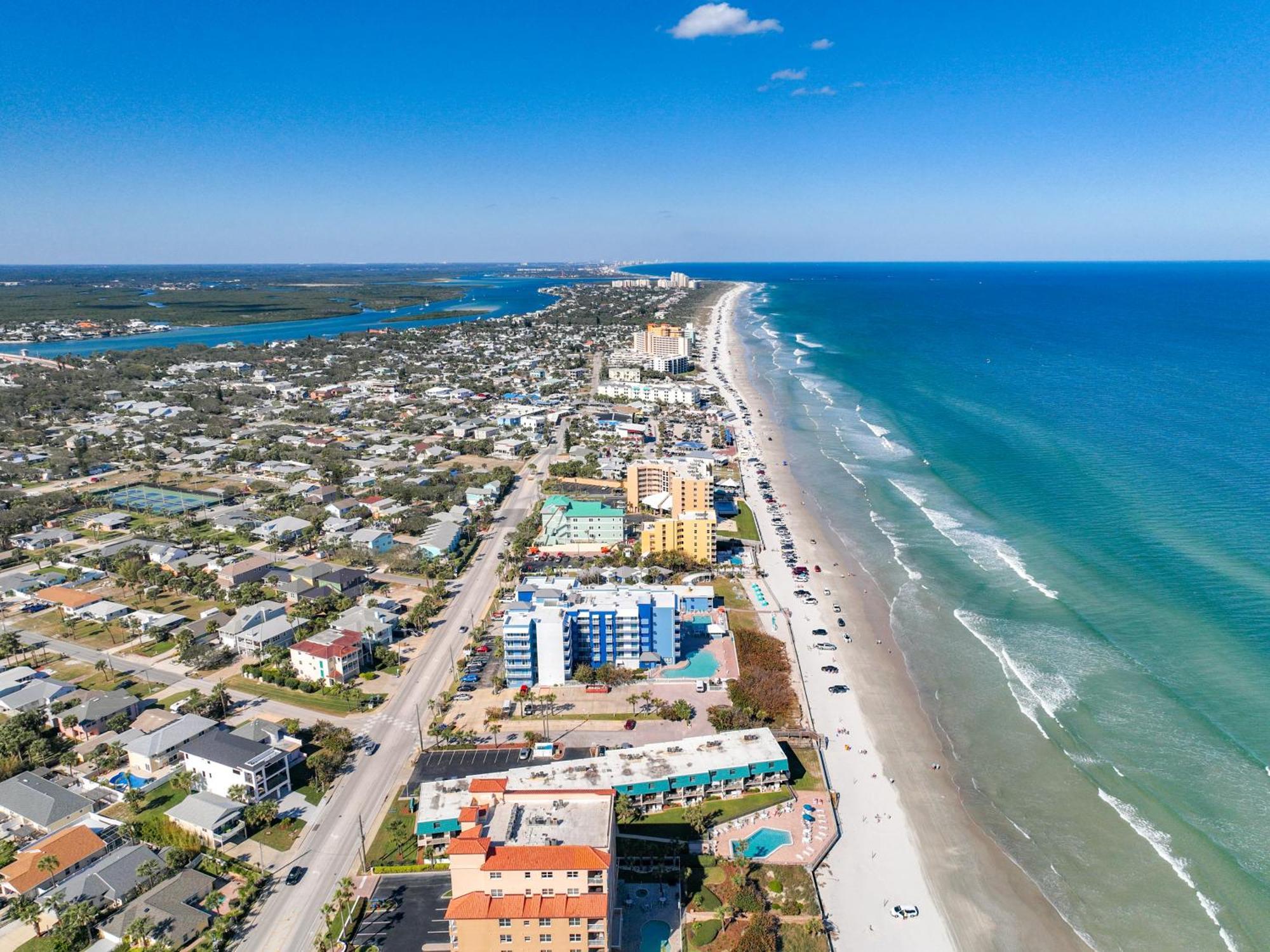 Oceanfront Balcony, Pool, Bbq, Steps To Flagler Ave Villa New Smyrna Beach Kültér fotó